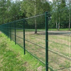 Buy cheap Galvanized Welded 3d Curved Wire Mesh Fence For Garden from wholesalers