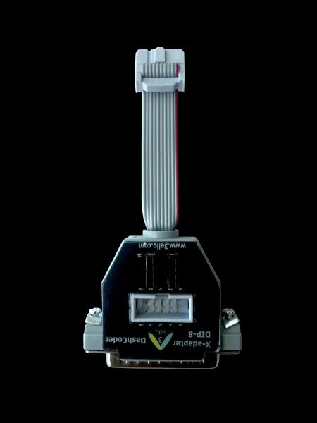 2 in 1 adapter DB-9/DIP8 for Enigma / SMELECOM DSP-3 programmer device connect