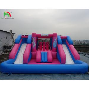 Buy cheap Hot Sale Inflatable Water Slide Double Lane Inflatable Water Slide with Detachable Pool for Sale from wholesalers