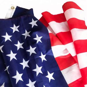 Buy cheap 90x150cm American National Flag Polyester 3x5 ft Flag Country Flag from wholesalers