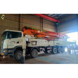 Buy cheap CIFA 58m Scania Chassis Used Concrete Boom Pump Truck from wholesalers