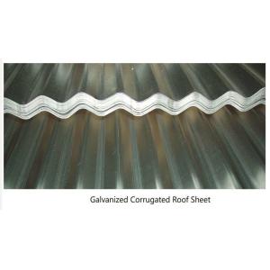 Buy cheap AS 1397 G550 Galvanized Corrugated Roofing Sheet ASTM A653 JIS G3302 Full Hard from wholesalers