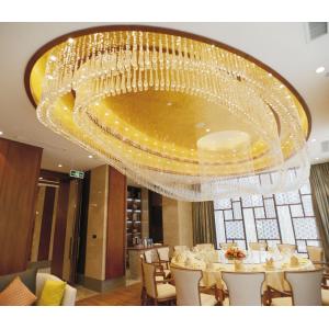 Buy cheap Extra Wide Extra Large Hanging Chandelier For Commercial Space from wholesalers
