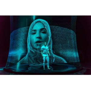 China 3D Hologram Projector Screen For Holographic 360 Degree Stage Immersive Projection Holo Gauze on sale