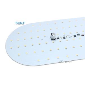 Commercial PCB LED Lighting Modules 52V 0.3A Aluminum 1.2mm Thinkness