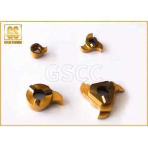 Buy cheap High Precision Tungsten Carbide Inserts , Carbide Threading Inserts YT14 from wholesalers