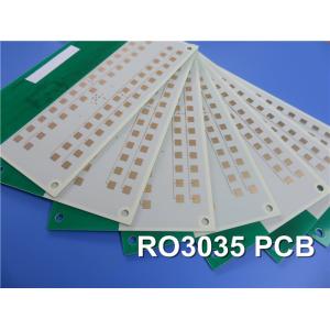 Buy cheap Rogers RO3035（laminates） PCB 2-layer 20mil with Immersion Silver work for Automotive radar applications from wholesalers