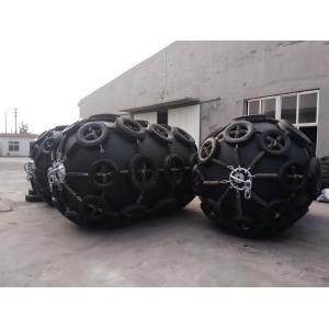 BV Pneumatic Rubber Fender With Tyre To Ship Protection 50KPa / 80Kpa