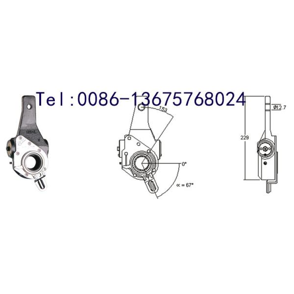 Quality Slack Adjuster Automatic 4W8015 China for sale