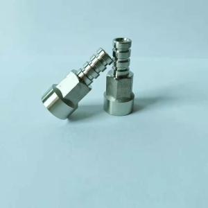 Buy cheap SUS316L Ra0.8 Metal Machining Parts Clamping Sleeve High Standard from wholesalers