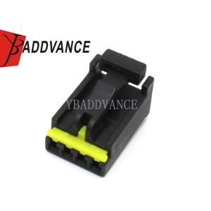Buy cheap PA Fuel Pump Connector / 4 Pin Female Connector With Yellow Locking , Terminals from wholesalers