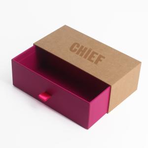 Buy cheap Custom Printed Paper Small Pull Out Sleeve Purse Packaging Gift Box Wallet from wholesalers