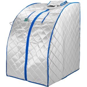 Buy cheap Modern FAR Infrared Negative IR Ion Portable Indoor Personal Spa Sauna with Air Ionizer Heating Foot Pad and Chair Timer from wholesalers