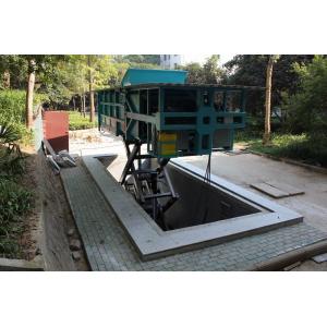 Buy cheap Horizontal Lifting Refuse Garbage Compression Station from wholesalers