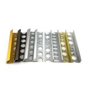 Buy cheap OEM ODM Aluminium Tile Strip Accessories Protective Tile Trim045 from wholesalers