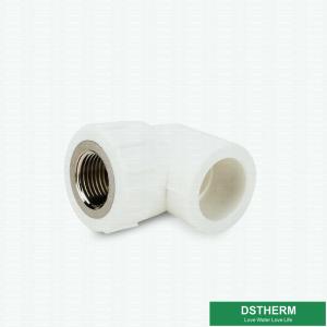 Buy cheap White Plastic Water Pipe Accessories 90° Female Threaded Elbow High Pressure Resistant from wholesalers
