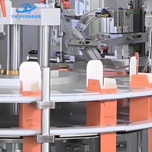 Buy cheap Rotary Box Cartoning Machine with 12 Work-Stations and 260L/min Air Consumption for Easy Maintenance from wholesalers