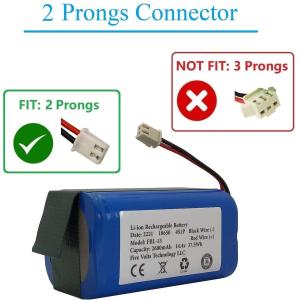 Custom 2600mah 14.8V 14.4V Li Ion Battery Pack Rechargeable OEM