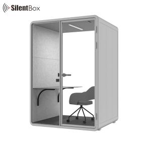 Buy cheap Medium Size Acoustic Silent Meeting Pod with 12V-USB for Double Private Workspaces from wholesalers