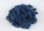Buy cheap Indigo - Blue Colored Recycled Polyester Staple Fiber Abrasion - Resistant 3D*32MM from wholesalers