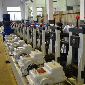 1.2 - 2.0mm Galvanized Steel Racking Beam Cold Roll Forming Machine 20 Roller