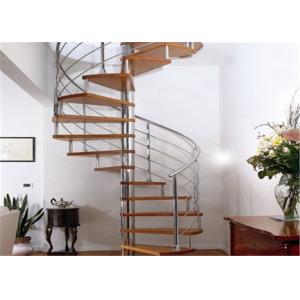 Buy cheap Prefabricated Spiral Staircase Timber Treads Stair For Indoor from wholesalers