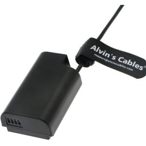 Buy cheap Alvin'S Cables Straight DC To DMW-DCC16 Dummy Battery Power Cable For Panasonic LUMIX S1 S1M S1R S1RM S1H Camera from wholesalers