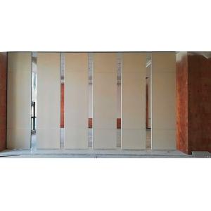 Buy cheap Sliding Aluminium Roller Soundproof Partition Wall Melamine Surface 4m Height from wholesalers