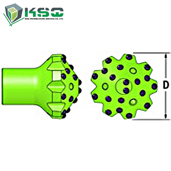 Buy cheap 152mm Dome Drill Bit ST68 Rock Drilling Tools Threaded Drill Bits For Reaming Spherical Buttons from wholesalers