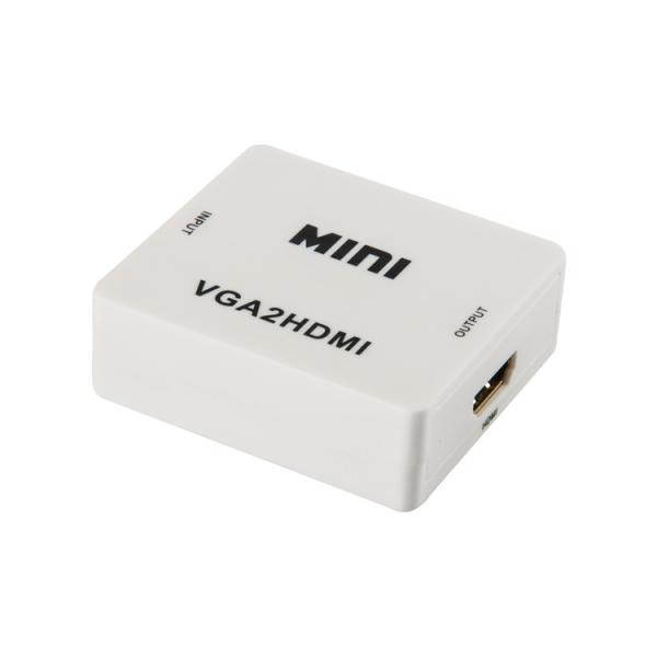 Quality Mini VGA Audio TO HDMI 60Hz AV Signal Converter for sale
