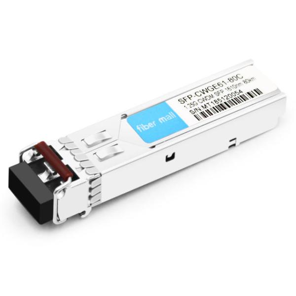 Quality Allied Telesis AT-SPZX80/1610 Compatible 1.25G CWDM SFP 1610nm 80km LC SMF DDM Transceiver Module for sale