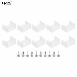 Buy cheap LED Strip Light Clips 40 Pack Mounting Bracket Fixing Clips Plastic Clamp Holders with Screws from wholesalers
