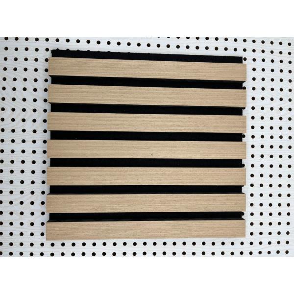 Buy cheap 2400mm Impact Strength Wooden Veneer Slats 2.5KJ/M2 Screw Holding Strength 800N from wholesalers