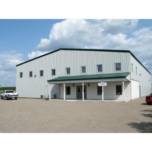 Buy cheap Prefab Steel Warehouse Building with H Section Frame from wholesalers