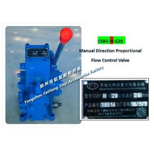 CSBF-M-G20 Manual Direction Proportional Flow Control Valve