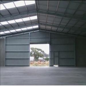 Contemporary Prefab Steel Structure Workshop Factory Roll Up Door Type
