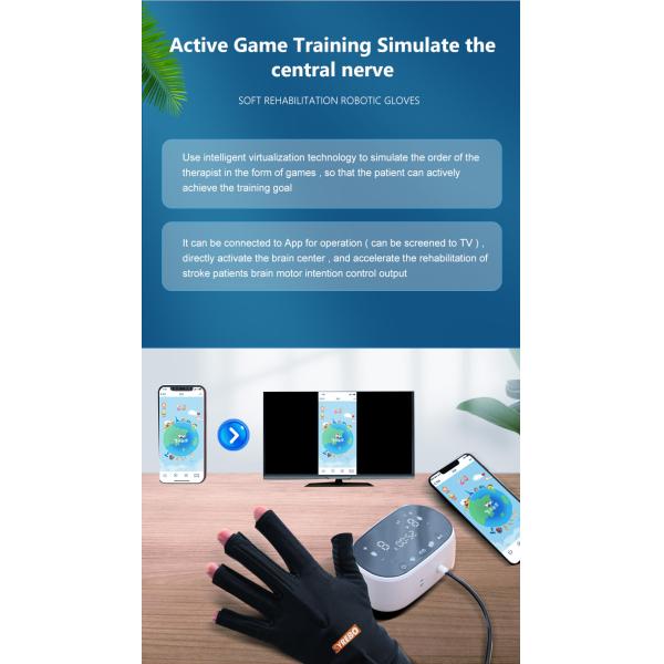 Intelligent Rehabilitation Robot Gloves Physiotherapy Hand Rehabilitation Devices 15W