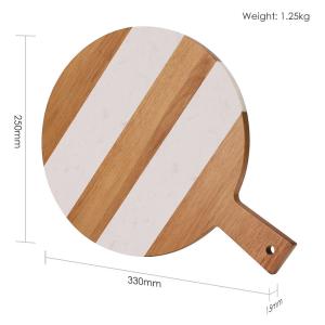 Buy cheap Acacia and Marble Cutting Chopping Serving Board for Cheese from wholesalers