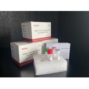 Buy cheap SARS-CoV-2 Nucleic Acid Real Time PCR Test Kit CE Applied With Four Color Fluorescence Instrument product