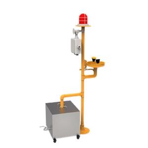 Buy cheap Cold And Heat Resistant Vertical Eyewash Station 304 Stainless Steel BH32-1010A product