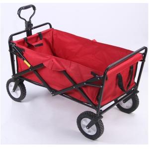 Adjustable Folding Garden Wagon Space Saving And Convenient For Household