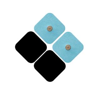 Buy cheap QS-TECH physical therapy electrode pad 5x5cm snap button electrode from wholesalers