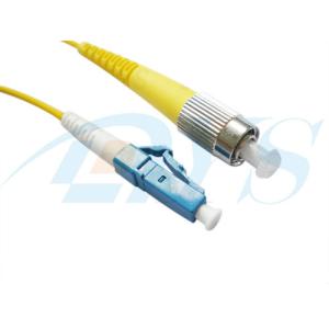 Buy cheap LC-LC Duplex Configuration Singlemode Optical Fiber Patch Cord With ANSI, IEC Standards from wholesalers