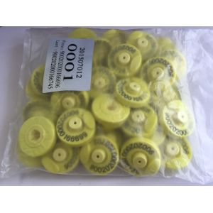 Buy cheap RFID Electronic Ear Tag with GPS/Beidou Positioning 17cm Reading Distance and IEC 68-2-6 Vibration Standard for Livestock Identification from wholesalers