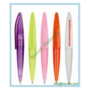 Buy cheap mini transparent hotel use gift logo ball point pen from wholesalers