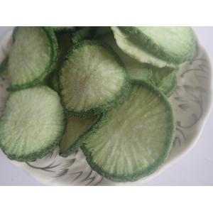 Buy cheap Palm Oil Dried Fruits Vegetables Healthy Crispy Green Radish Chips from wholesalers