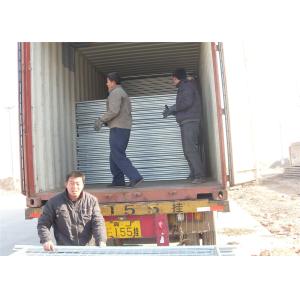 Buy cheap Anti Rust Temporary Fence Panels Galvanized Construction Fencing Removable from wholesalers