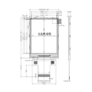 Digital 240*RGB*320 Color TFT Touch Screen Display Module