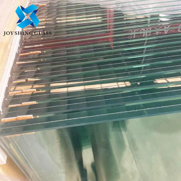 Customized Transparent Tempered Laminated Glass For Rooftops