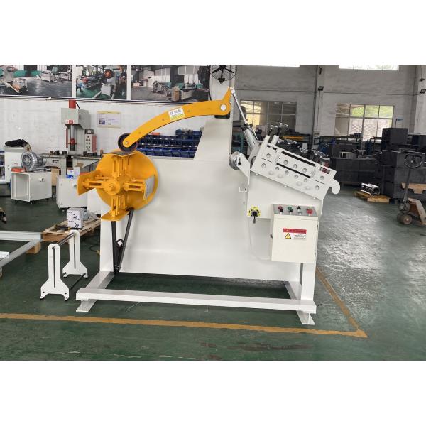 Go-400 2 In 1 Coil Open And Plate Flattening Machine Matched With Press Machine